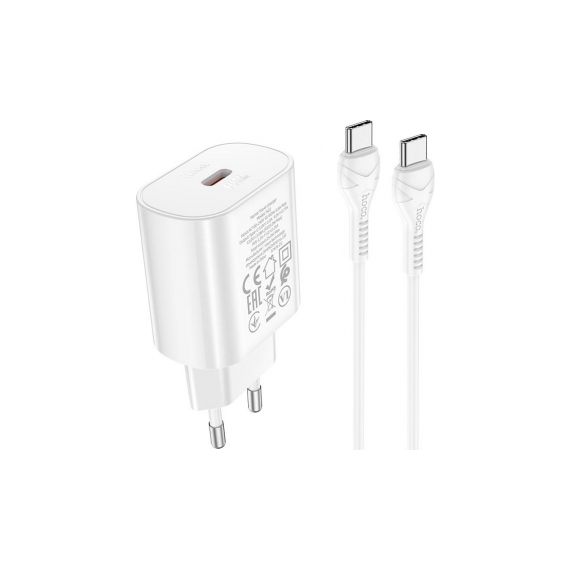 HOCO N22 JETTA + TYPE-C CABLE WHITE