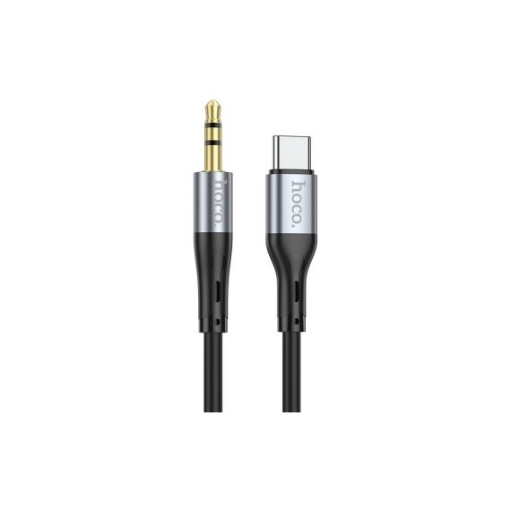 HOCO UPA22 TYPE-C TO AUX BLACK