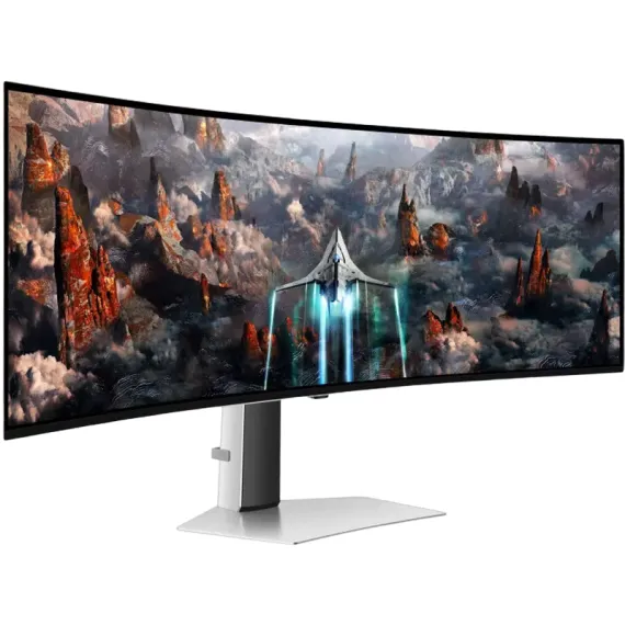 49" ИГРОВОЙ МОНИТОР SAMSUNG S49CG930, OLED 5120X1440 DUAL QHD, СЕРЕБРИСТЫЙ