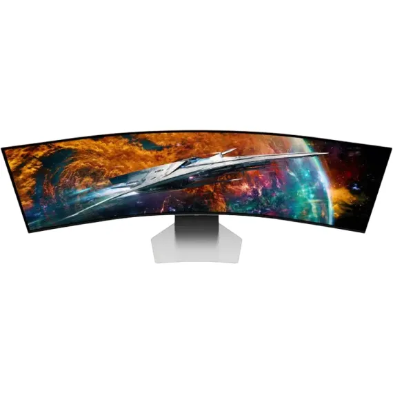 49" ИГРОВОЙ МОНИТОР SAMSUNG S49CG95, OLED 5120X1440 DUAL QHD, СЕРЕБРИСТЫЙ