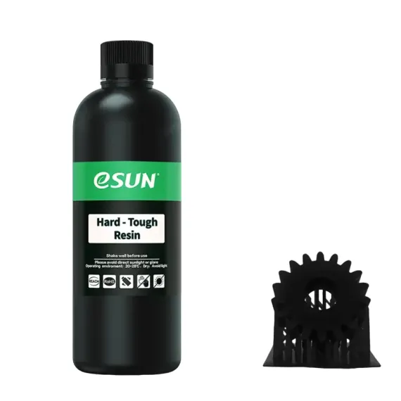 НИТЬ ДЛЯ 3D-ПРИНТЕРА ESUN HARD-TOUGH RESIN, 0.5 KG, ЧЕРНЫЙ