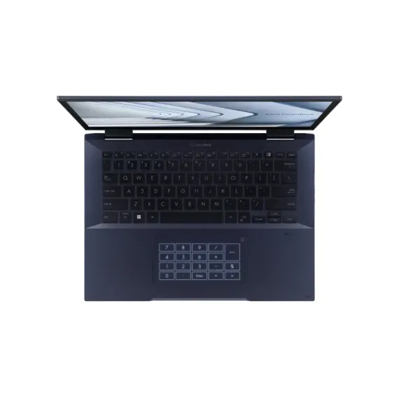 НОУТБУК ДЛЯ БИЗНЕСА 14" ASUS EXPERTBOOK B7 FLIP B7402FVA, STAR BLACK, INTEL CORE I7-1360P, 16ГБ/1024ГБ, БЕЗ ОС