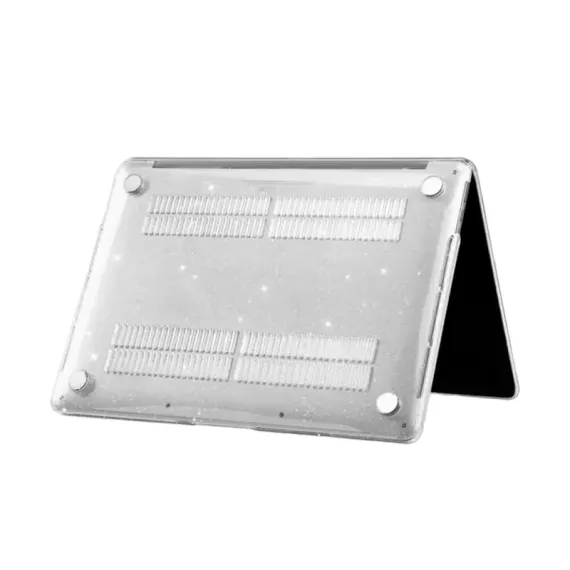ЧЕХОЛ ДЛЯ НОУТБУКА TECH PROTECT SMARTSHELL MACBOOK AIR 13 (2018-2020), 13", ПОЛИКАРБОНАТ, GLITTER CLEAR