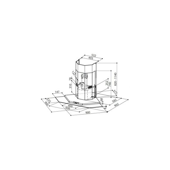 FABER PREMIO ANGOLO/SP EV8 LED X/V A90