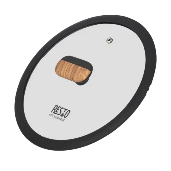 КАСТРЮЛЯ RESTO 93187, 2,6Л, ЧЁРНЫЙ, КОРИЧНЕВЫЙ