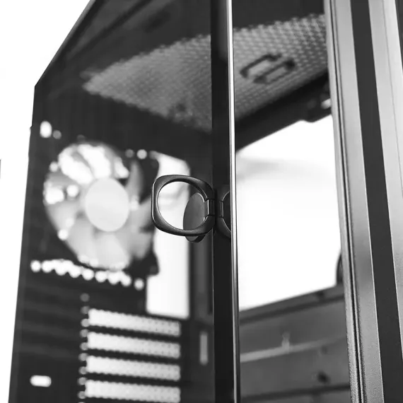 КОМПЬЮТЕРНЫЙ КОРПУС CHIEFTEC GS-02B-OP, MIDI-TOWER, БЕЗ БЛОКА ПИТАНИЯ, ЧЁРНЫЙ