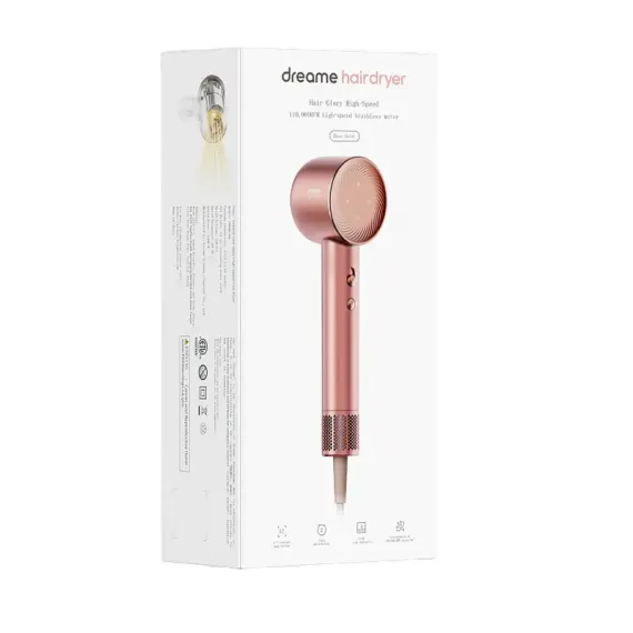 ФЕН DREAME GLORY HIGH-SPEED, 1600ВТ, РОЗОВОЕ СЕРЕБРО