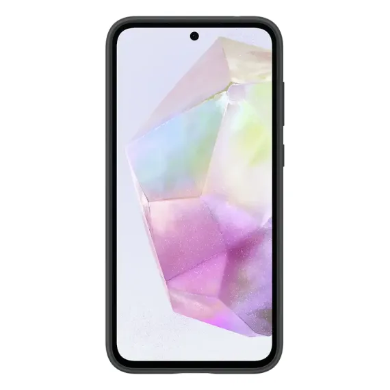 ЧЕХОЛ SAMSUNG CLEAR CASE GALAXY A35, ЧЁРНЫЙ