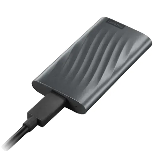 ВНЕШНИЙ ПОРТАТИВНЫЙ SSD НАКОПИТЕЛЬ LENOVO PS6, 1 ТБ, GREY (GXB1M24164)