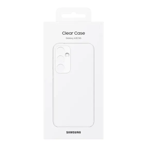 ЧЕХОЛ SAMSUNG CLEAR CASE GALAXY A35, ПРОЗРАЧНЫЙ