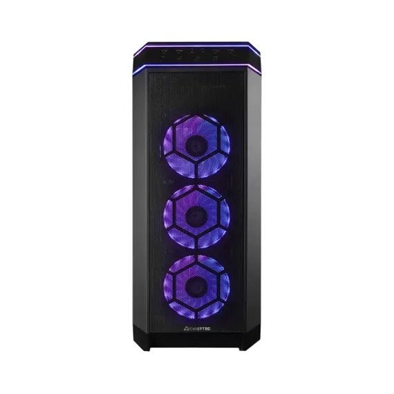 КОМПЬЮТЕРНЫЙ КОРПУС CHIEFTEC GP-03B-UC-OP, MIDI-TOWER, ATX, ЧЁРНЫЙ