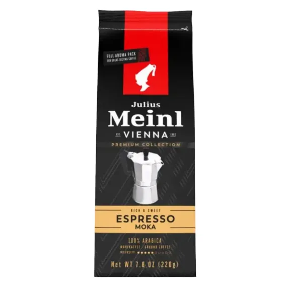 КОФЕ JULIUS MEILN TREND COLECTION ESPRESSO MOKA 220 Г