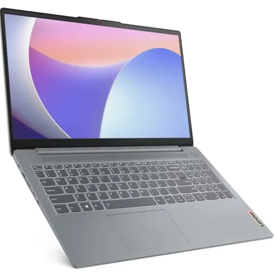 НОУТБУК 15,6" LENOVO IDEAPAD SLIM 3 15IAH8, ARCTIC GREY, INTEL CORE I5-12450H, 16ГБ/1024ГБ, БЕЗ ОС