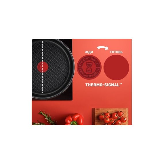 НАБОР СКОВОРОД TEFAL INGENIO EASY COOK &AMP; CLEAN 22СМ+26СМ+РУЧК (L1549013)