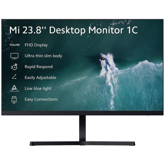 МОНИТОР 23.8 XIAOMI MI 1C IPS ULTRA-SLIM MONITOR WIDE 16:9, 0.275, 250