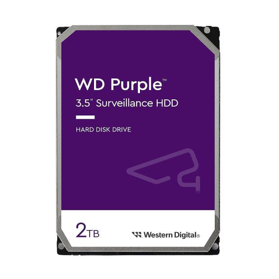 ЖЕСТКИЙ ДИСК 2TB WESTERN DIGITAL PURPLE (SURVEILLANCE HDD) WD23PURZ, 5