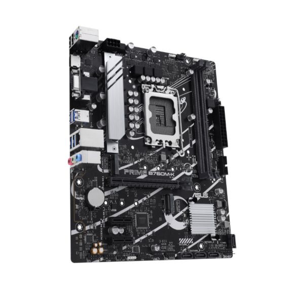 МАТЕРИНСКАЯ ПЛАТА ASUS PRIME B760M-K INTEL B760, LGA1700, DUAL DDR5 80