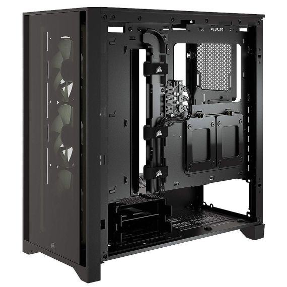 КОРПУС CASE MIDDLETOWER CORSAIR ICUE 4000X RGB TEMPERED GLASS MID-TOWE