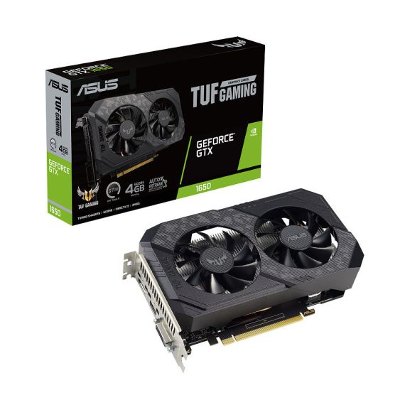 ВИДЕОКАРТА ASUS TUF-GTX1650-4GD6-P-V2-GAMING, GEFORCE GTX1650 4GB GDDR