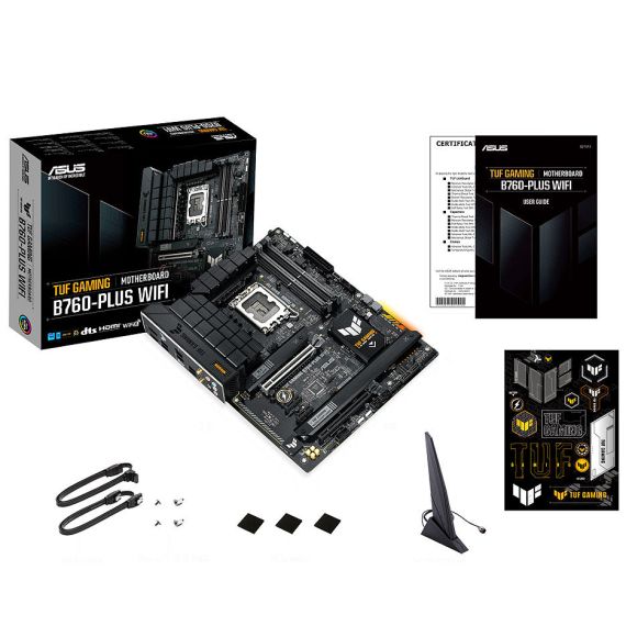 МАТЕРИНСКАЯ ПЛАТА ASUS TUF GAMING B760-PLUS WIFI INTEL B760, LGA1700,