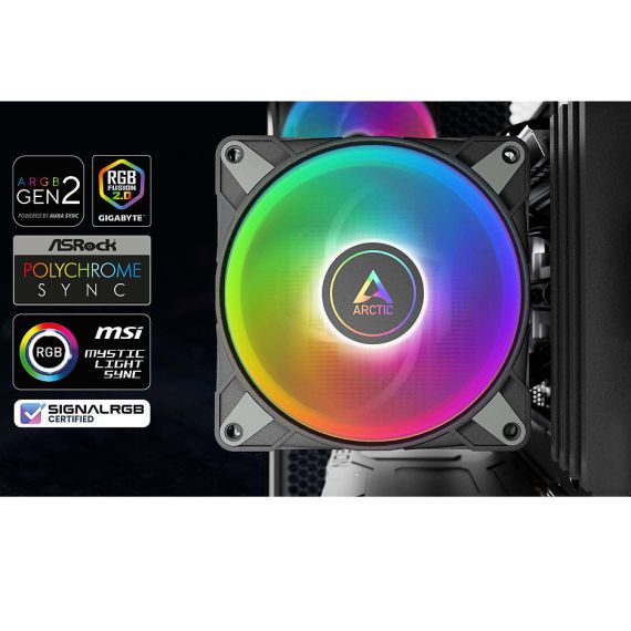 КУЛЕР ДЛЯ ПРОЦЕССОРА COOLER ARCTIC FREEZER 36 A-RGB (BLACK) FOR AMD&IN