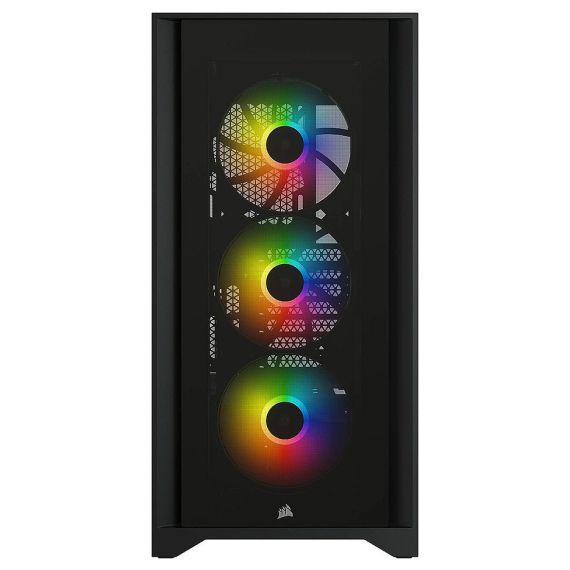 КОРПУС CASE MIDDLETOWER CORSAIR ICUE 4000X RGB TEMPERED GLASS MID-TOWE