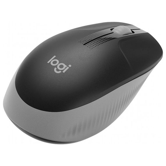 МЫШЬ БЕСПРОВОДНАЯ LOGITECH M190 MID GRAY WIRELESS MOUSE USB, 910-00590