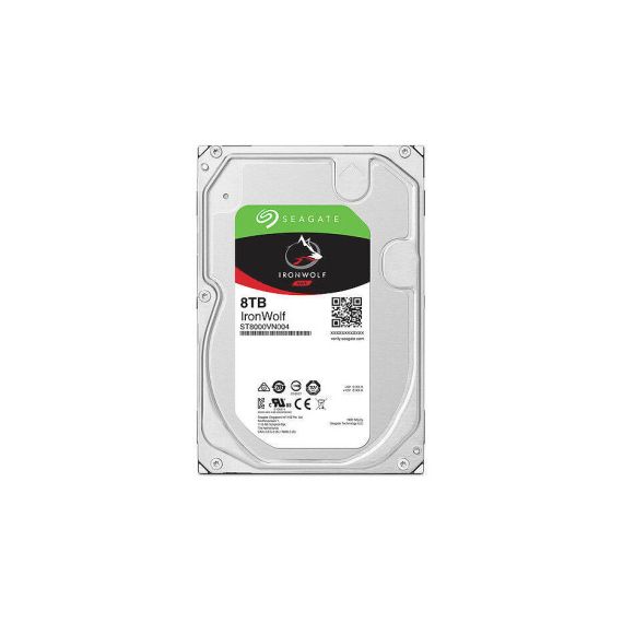 8TB HDD SEAGATE IRONWOLF ST8000VN004 (NAS STORAGE) 3.5, 7200 RPM, SATA