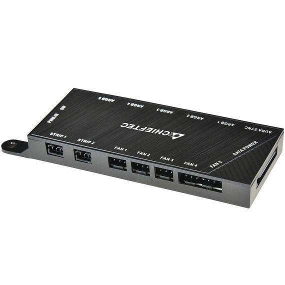 CASE ATX MIDITOWER CHIEFTEC GAMING HUNTER GS-01B-OP BLACK NO PSU, 2X U