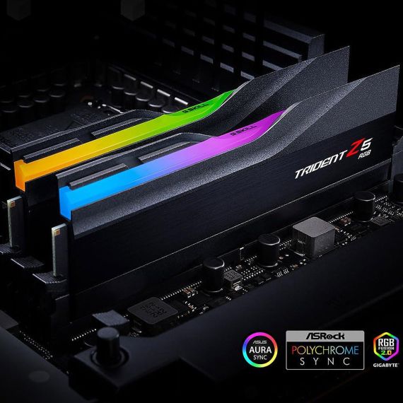 ОПЕРАТИВНАЯ ПАМЯТЬ 32GB DDR5 DUAL-CHANNEL KIT G.SKILL TRIDENT Z5 RGB 3