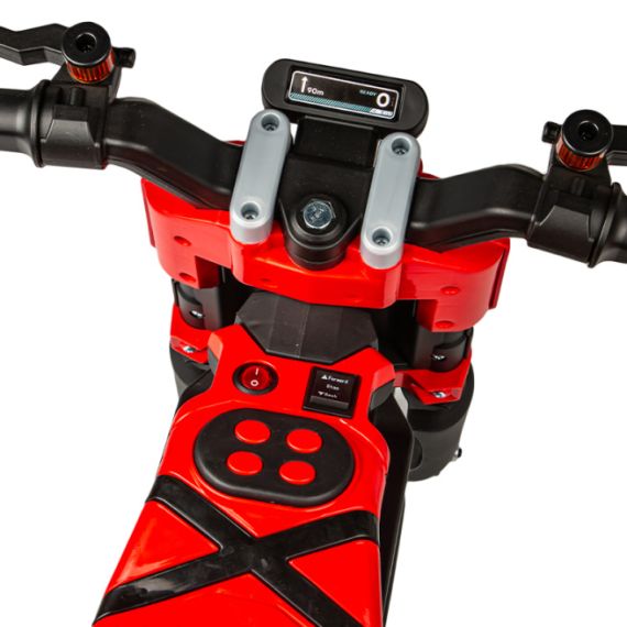 ЭЛЕКТРОМОТОЦИКЛ, КРАСНЫЙ