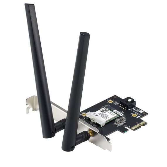 ASUS PCE-AXE5400 DUAL BAND PCI-E WIFI 6E (802.11AX), 2.4GHZ/5GHZ/6GHZ,