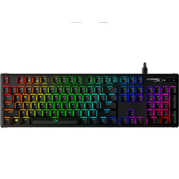 КЛАВИАТУРА HYPERX ALLOY ORIGINS, ПРОВОДНОЕ, ЧЁРНЫЙ