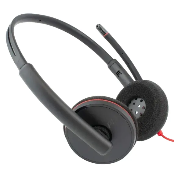 НАУШНИКИ PLANTRONICS BLACKWIRE C3220, ЧЁРНЫЙ