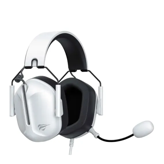 ИГРОВАЯ ГАРНИТУРА HAVIT H2033D, ПРОВОДНОЙ АНАЛОГОВЫЙ, БЕЛЫЙ