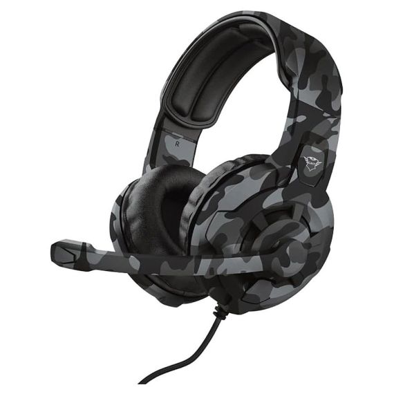 TRUST GAMING GXT 411K RADIUS MULTIPLATFORM HEADSET - BLACK CAMO, 40MM