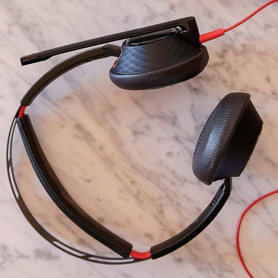 PLANTRONICS BLACKWIRE 5220 STEREO USB-C BINAURAL HEADSET 207586-201, N