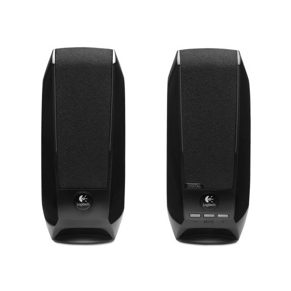 LOGITECH S150 SPEAKERS 2.0 (RMS 1.2W, 2X0.6W), DIGITAL USB SPEAKER, BLACK