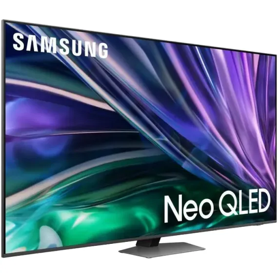 55" QLED SMART ТЕЛЕВИЗОР SAMSUNG QE55QN85DAUXUA, 3840X2160 4K UHD, TIZEN, СЕРЕБРИСТЫЙ