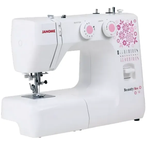 ШВЕЙНАЯ МАШИНА JANOME BEAUTY 16S, БЕЛЫЙ