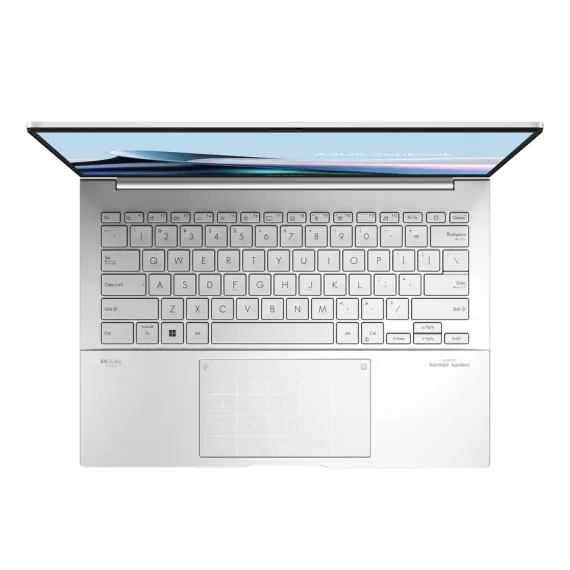 НОУТБУК 14" ASUS ZENBOOK 14 OLED UX3405MA, FOGGY SILVER, INTEL CORE ULTRA 7 155H, 16ГБ/1024ГБ, WINDOWS 11 HOME