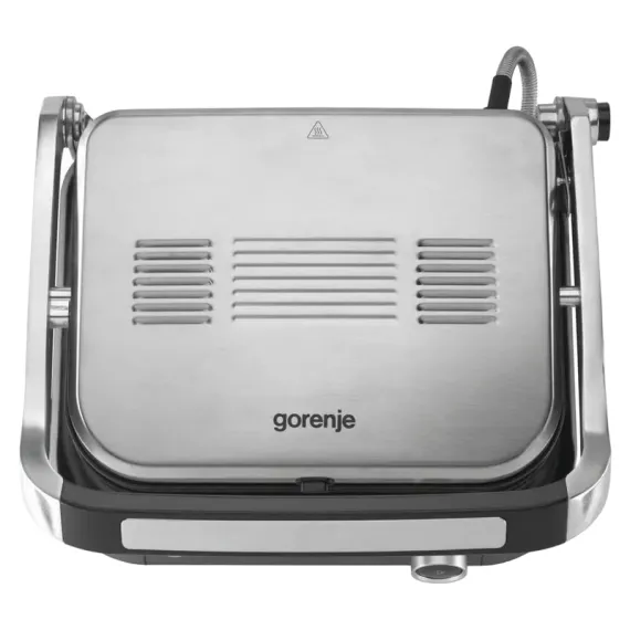 ЭЛЕКТРИЧЕСКИЙ ГРИЛЬ GORENJE GCG2100S, 2100ВТ, НЕРЖАВЕЮЩАЯ СТАЛЬ