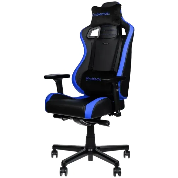 ИГРОВОЕ КРЕСЛО NOBLECHAIRS EPIC, ИСКУССТВЕННАЯ КОЖА, ЧЕРНЫЙ | СИНИЙ