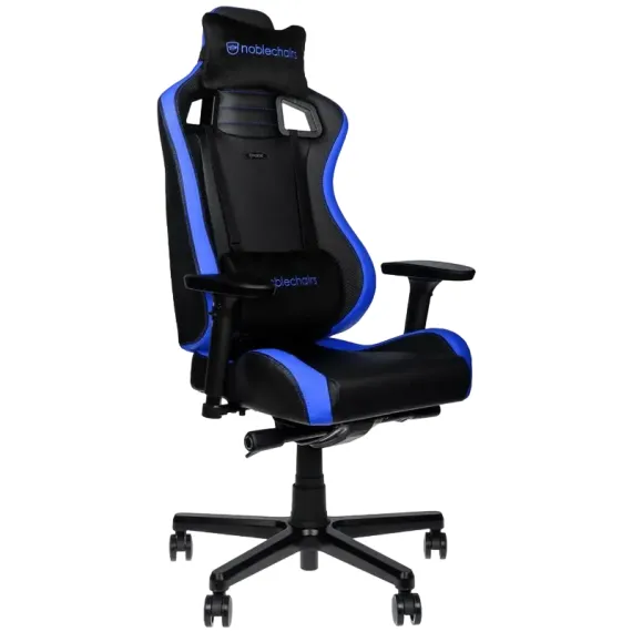 ИГРОВОЕ КРЕСЛО NOBLECHAIRS EPIC, ИСКУССТВЕННАЯ КОЖА, ЧЕРНЫЙ | СИНИЙ