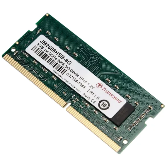 ОПЕРАТИВНАЯ ПАМЯТЬ TRANSCEND JM2666HSB-8G, DDR4 SDRAM, 2666 МГЦ, 8ГБ