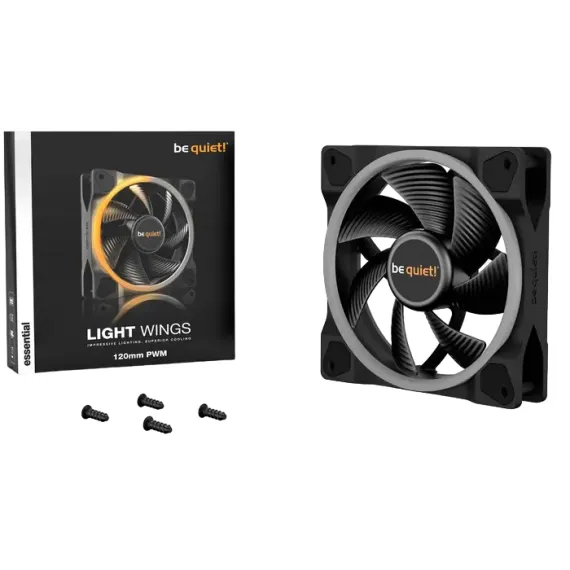 ВЕНТИЛЯТОР ДЛЯ ПК BE QUIET! LIGHT WINGS PWM, 120 ММ