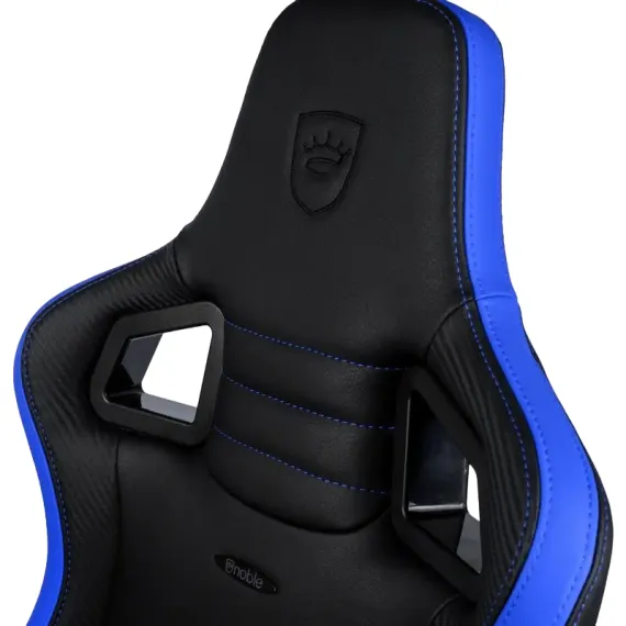 ИГРОВОЕ КРЕСЛО NOBLECHAIRS EPIC, ИСКУССТВЕННАЯ КОЖА, ЧЕРНЫЙ | СИНИЙ