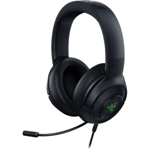 ИГРОВАЯ ГАРНИТУРА RAZER KRAKEN V3 X, USB, ЧЁРНЫЙ
