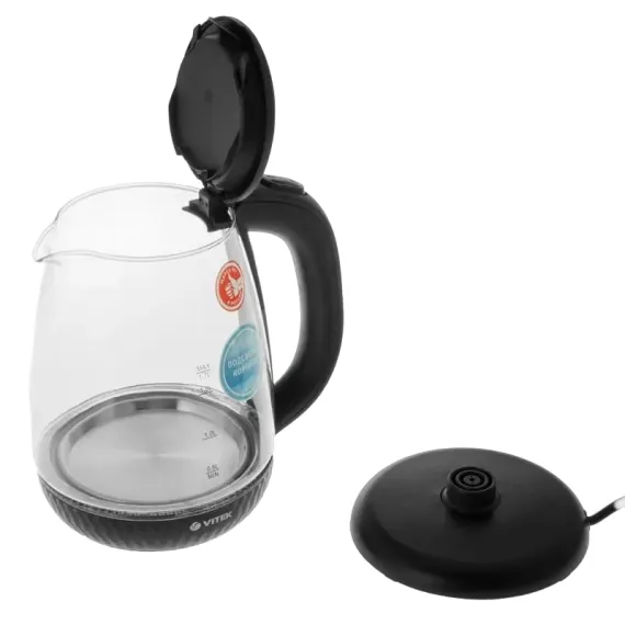 ЭЛЕКТРОЧАЙНИК VITEK VT-7074, ЧЁРНЫЙ