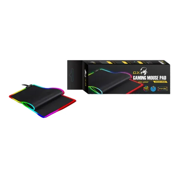 ИГРОВОЙ КОВРИК ДЛЯ МЫШИ GENIUS GX-PAD 800S, LARGE, ЧЁРНЫЙ